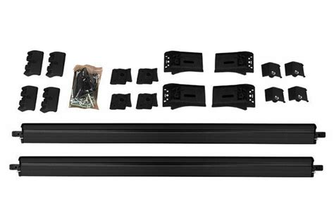 Багажник на рейлинг Erkul Skybar V2 Black | Купить в Киеве Carstyle