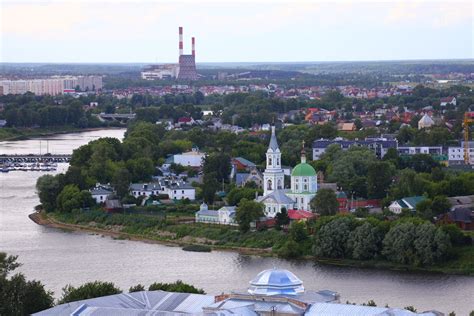 достопримечательности твери Смотровая площадка Обзорная площадка Тверь ...