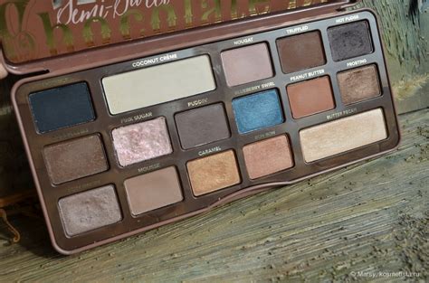 Палетка - мечта Too Faced Chocolate Bar Semi - Sweet Eye Shadow ...