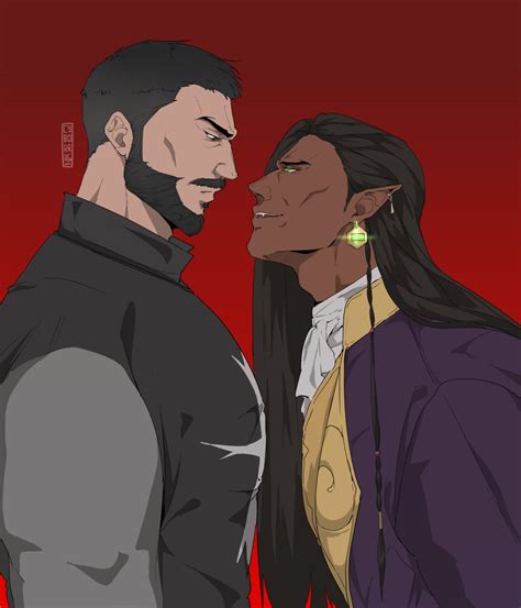 olrox and mizrak (castlevania and 1 more) drawn by sai_(cyborrrg