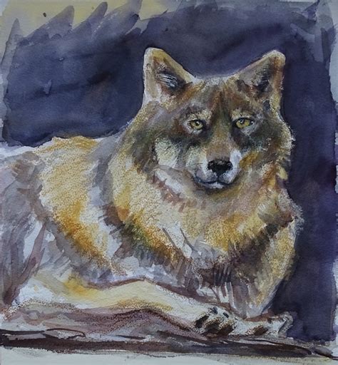 Wolf | Art blog - Nadia Baumgart
