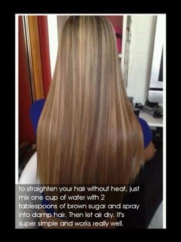 how to straighten kinky hair without heat