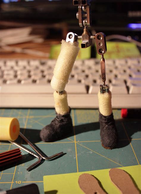 Puppet for stop motion on Behance