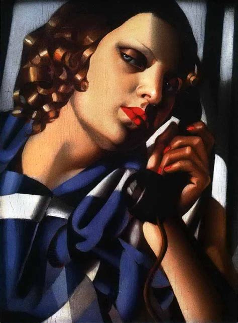 Лемпицка Тамара. Телефон | Art deco artists, Art deco fashion, Portrait
