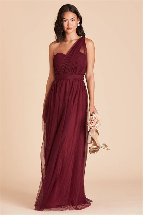 Burgundy Cabernet Bridesmaid Dresses at Adolfo Scanlan blog