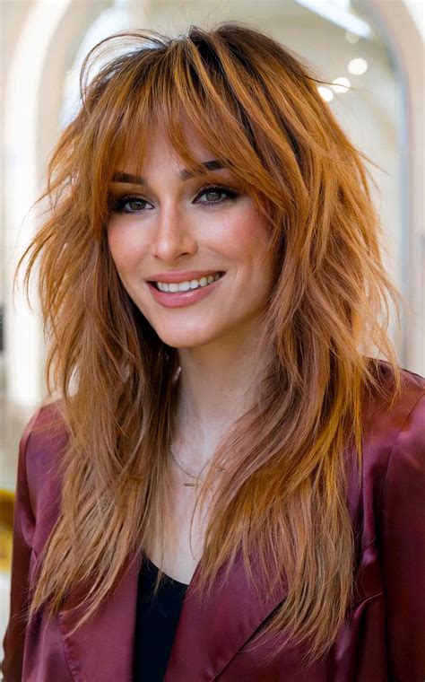 31 Low-Maintenance Shaggy Haircuts with Bangs for Busy & Trendy Women