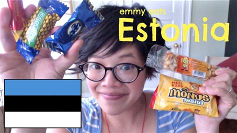 Emmy Eats Estonia - tasting Estonian sweets - YouTube