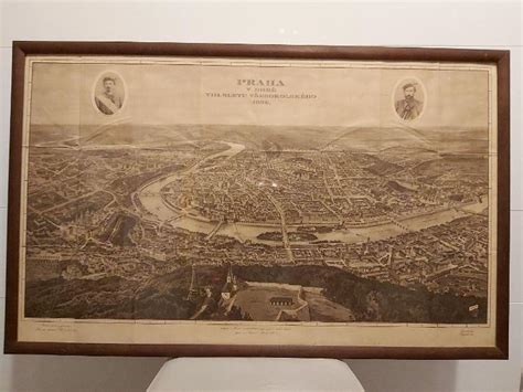 stara mapa prahy aukro