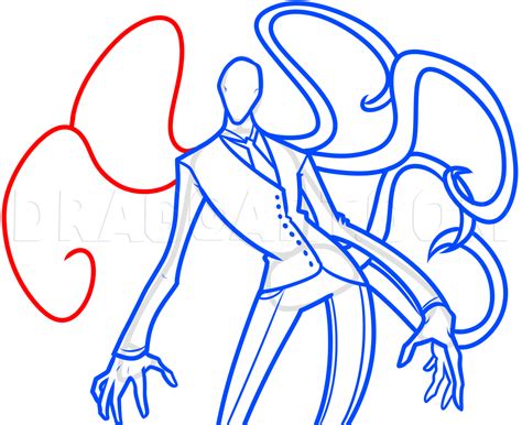 How To Draw Slenderman, Drawing, Step by Step, by Dawn - DragoArt