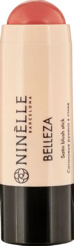 САТИНОВЫЕ РУМЯНА В СТИКЕ BELLEZA МАРКИ NINELLE №421