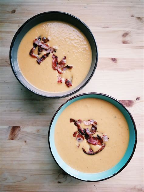 Супа с печени сладки картофи – Healthy with Deni