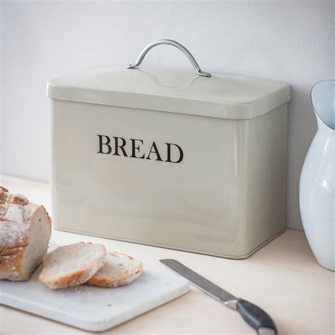 vintage style cream bread bin interior flair