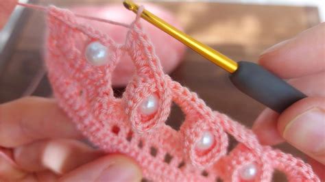 Super Easy Woolen Making. Tığ işi boncuklu örgü yelek etol şal modeli ...