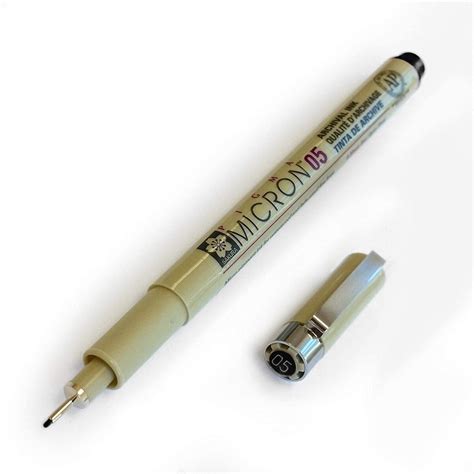 Черен Тънкописец Micron 05