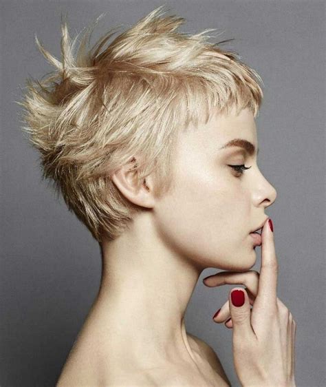 copper colour pixie crop hairstyle artofit