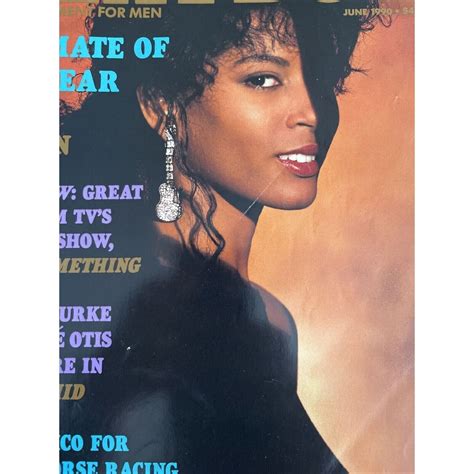 Playboy June 1990 Renee Tenison NUDE Bonnie Marino Carre Otis Magazine