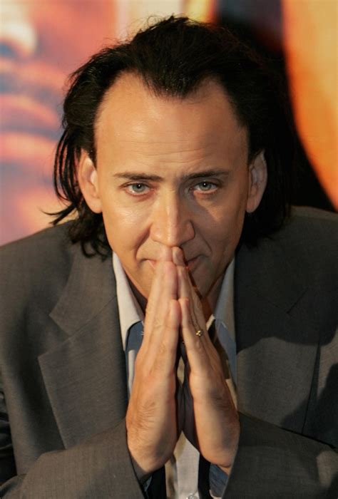 This is pretty creepy | Nicolas cage, Make em laugh, Nicolas
