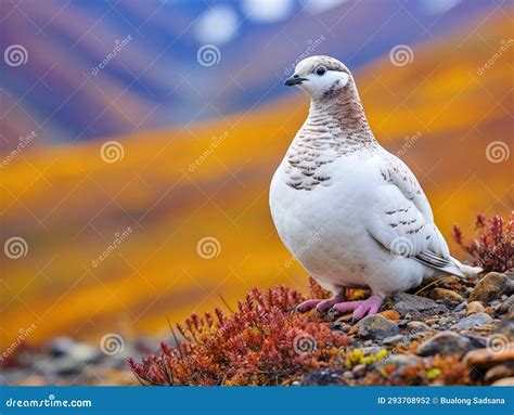 Ai Generated Illustration Wildlife Concept of Willow Ptarmigan - Alaska ...