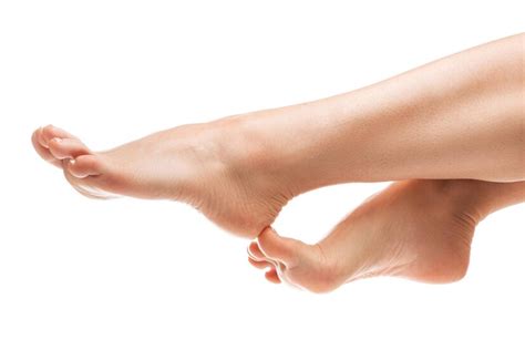 Premium Photo | Female feet with smooth soft skin after hair removal ...