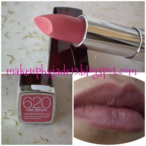 Maybelline 620 Pink Brown Lipstick || Ruj - Makeup By Jade