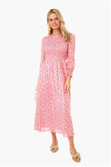 Peony Twist Flower Flicker Dress | Banjanan