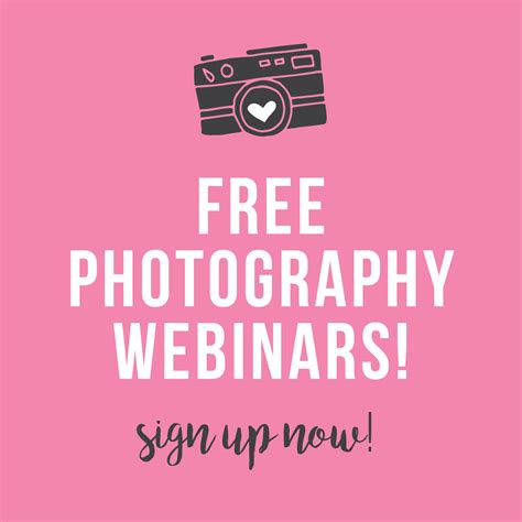 FREE Photography Webinars! | How Does She