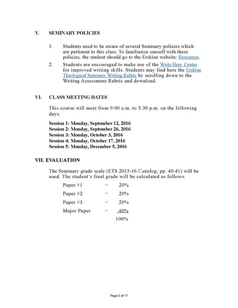 doctor  ministry syllabus ministry  context