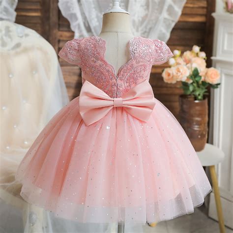 Vestido Bebe 1 Ano Festa - Vestido De Aniversário Para Bebês Recém-Nascidos 1 Ano Festa Meninas ...