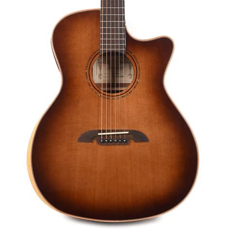"Alvarez A P66 Parlor Acoustic Guitar, Sunburst" 8