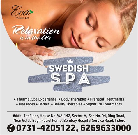 Eva Premium Spa Indore - BEST BODY SPA MASSAGE IN INDORE | +9162696