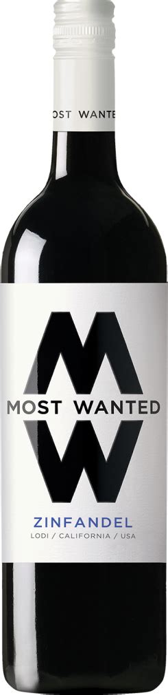 Вино Most Wanted, Zinfandel купить вино в Москве, цена 1650 рублей в ...