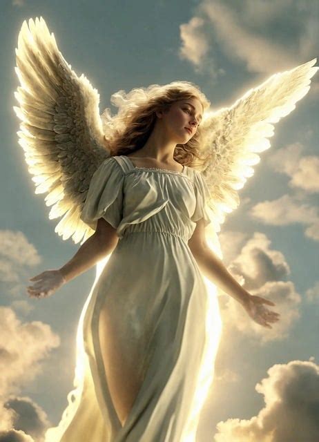 Download Ai Generated, Angel, Sky. Royalty-Free Stock Illustration ...