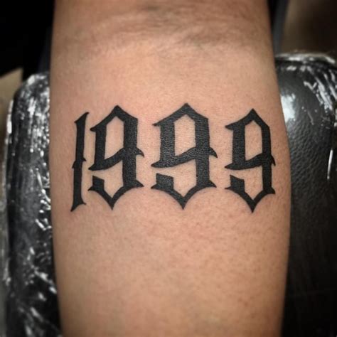 Number Tattoos Designs