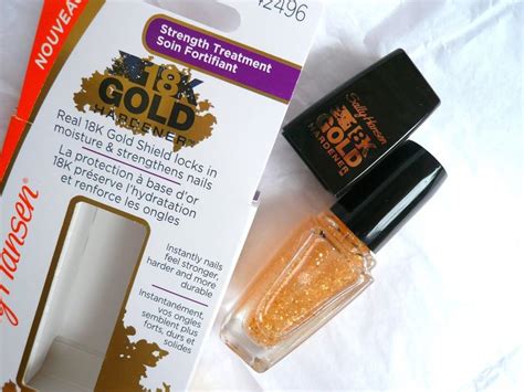 Sally Hansen 18K Gold Hardener \ Средство для укре...