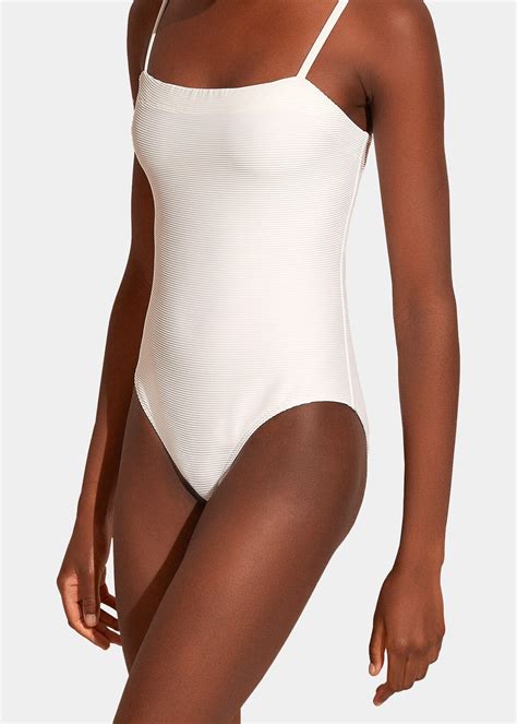 ERES Pompon Tank One-piece Swimsuit - Silk E21 | Editorialist