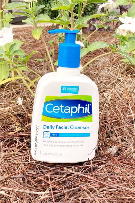 drugstore face wash  oily skin cetaphil daily cleanser