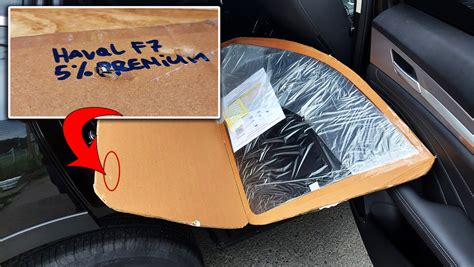68. Жесткая тонировка Atervox на Haval F7 — Haval F7 (1G), 1,5 л, 2020 ...