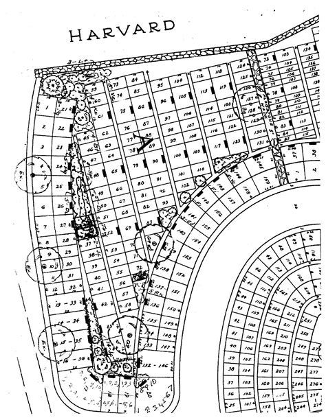 New Calvary Detail Maps | Boston Catholic Cemetery