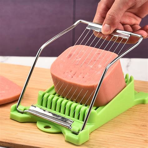 slicer multipurpose luncheon meat slicer stainless steel wire egg