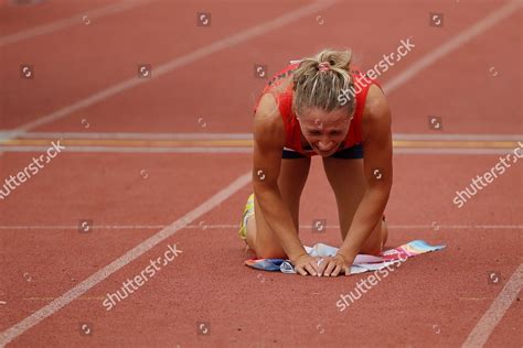 Anastasiya Prokopenko Belarus Reacts Womens Shooting Editorial Stock ...