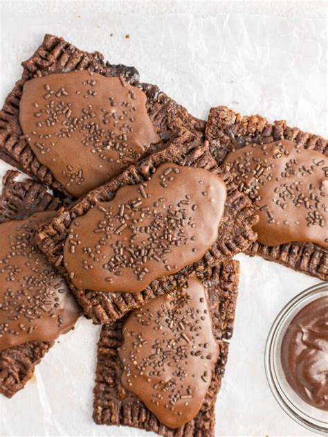 Homemade Chocolate Pop Tarts - Ginger Snaps Baking Affairs