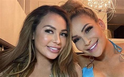 Natalya & Sister Jenni Neidhart Let It All Hang Out In Smoking Bikini Photo