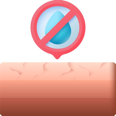 Dry skin - Free healthcare and medical icons