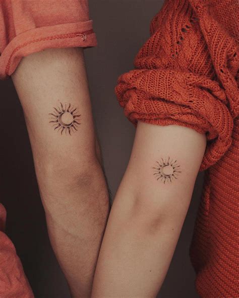 Tatuajes Simples De Sol Y Luna