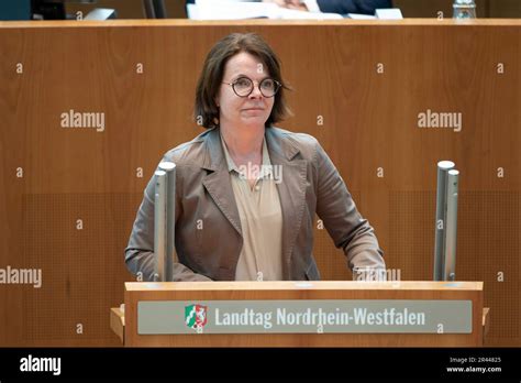 Dusseldorf, Deutschland. 24th May, 2023. Nadja LUEDERS, Luders, SPD ...