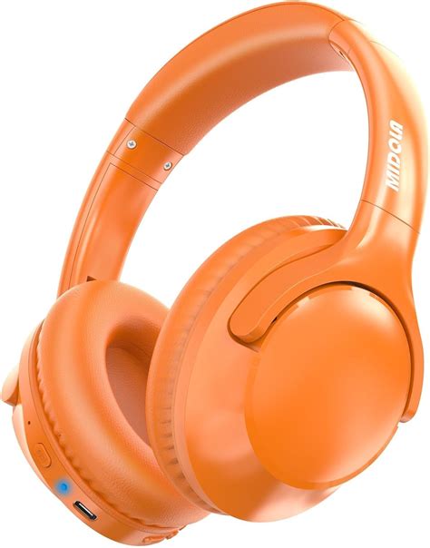 Amazon.com: MIDOLA Bluetooth Headphones Over Ear 68H Playtime 6 EQ Wireless Headset with