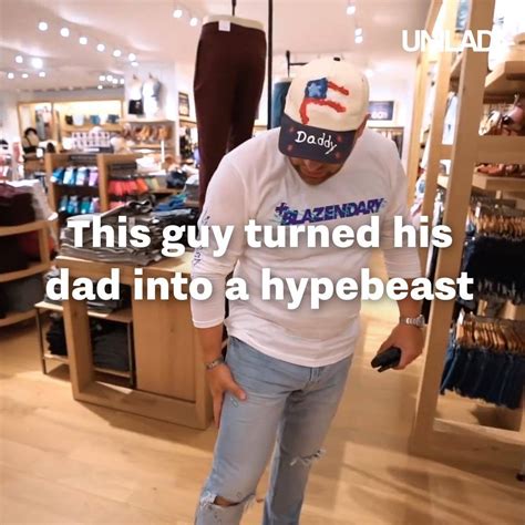 Guy Transforms His Dad Into A Hypebeast | This guy transformed his dad ...