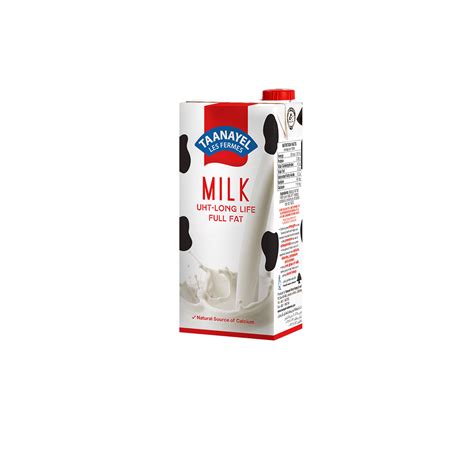 UHT Milk Full Fat 1L – Taanayel Les Fermes