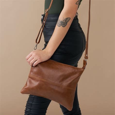 Woodstock – Zee – Leather Crossbody Bag – Leather Land