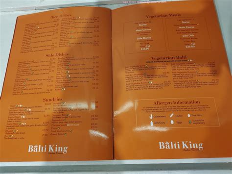 Online Menu of Balti King Restaurant, Chelmsford, United Kingdom, CM2 ...